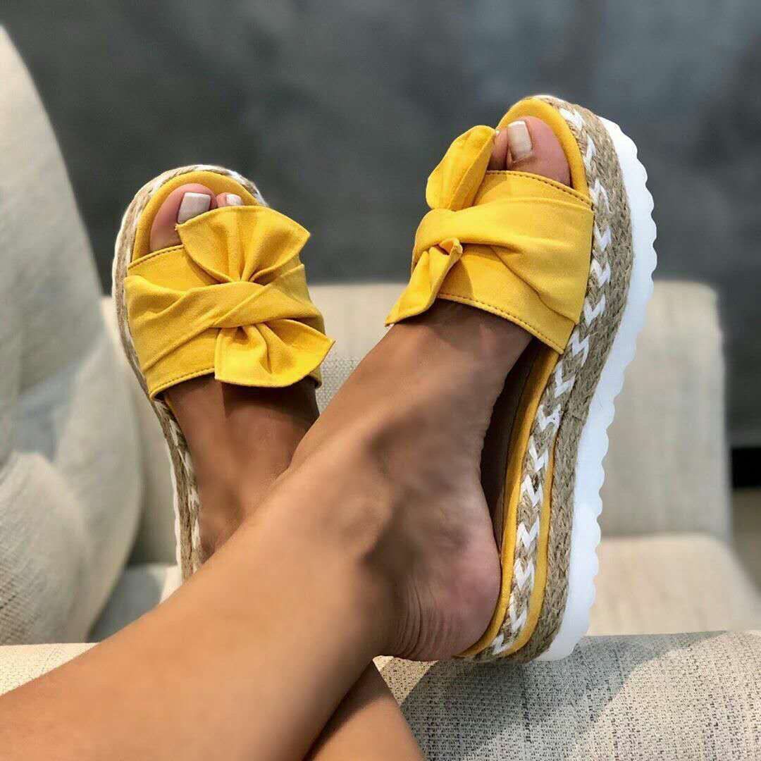 Women Bow Summer Platform Sandals