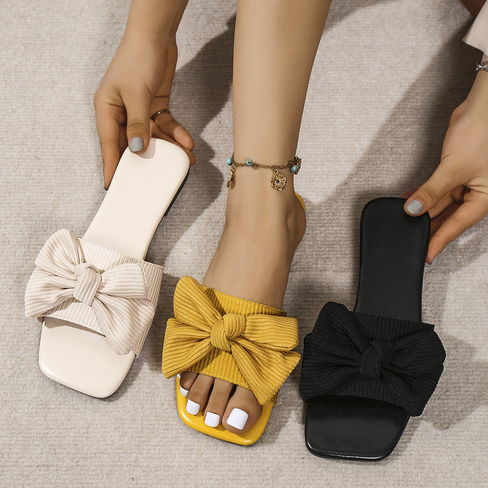 Bow-knot Slippers